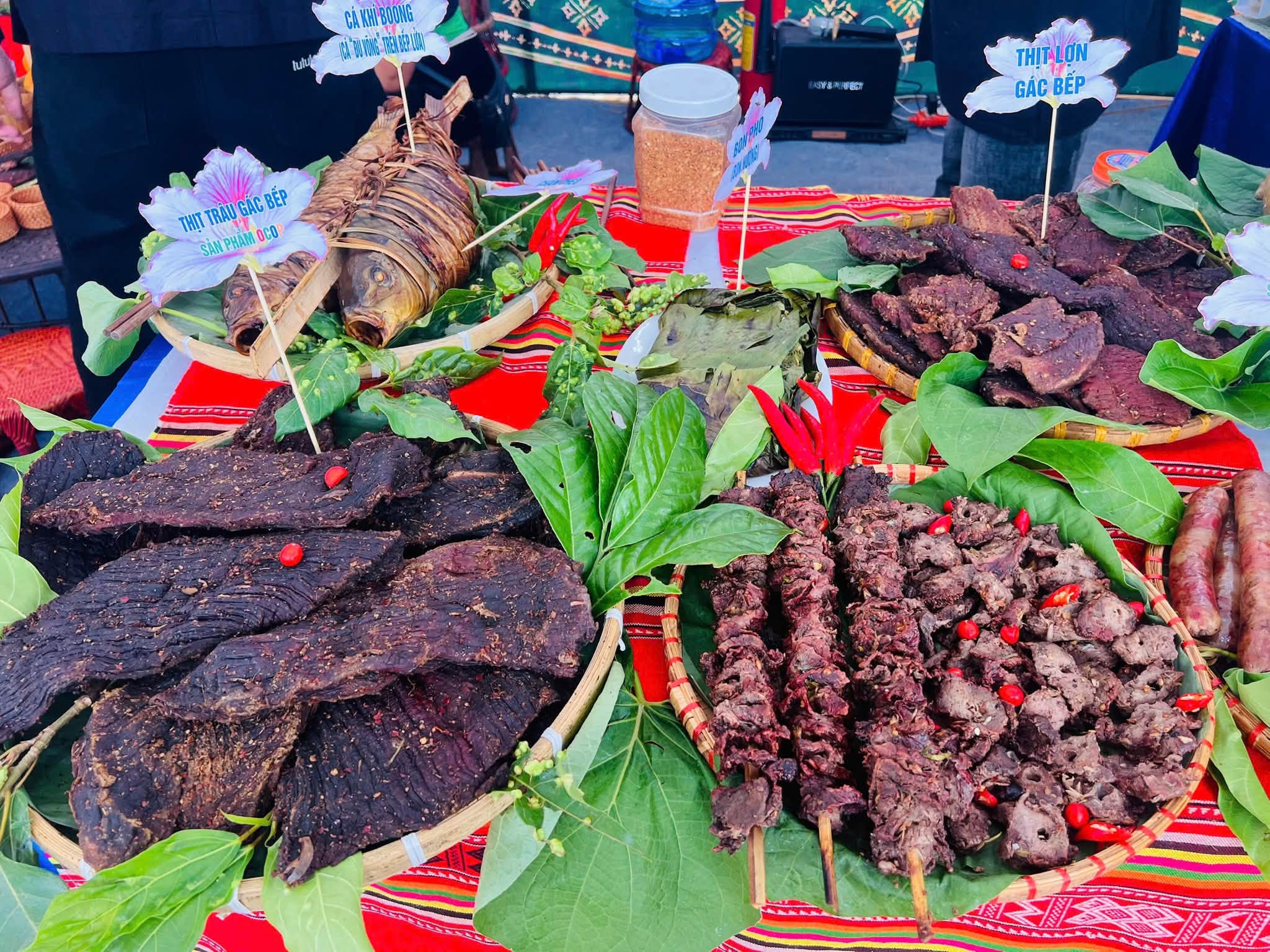 Xã Thanh Nưa đạt giải nhì không gian trưng bày giới thiệu văn hóa ẩm thực tại Liên hoan ẩm thực tỉnh Điện Biên năm 2026