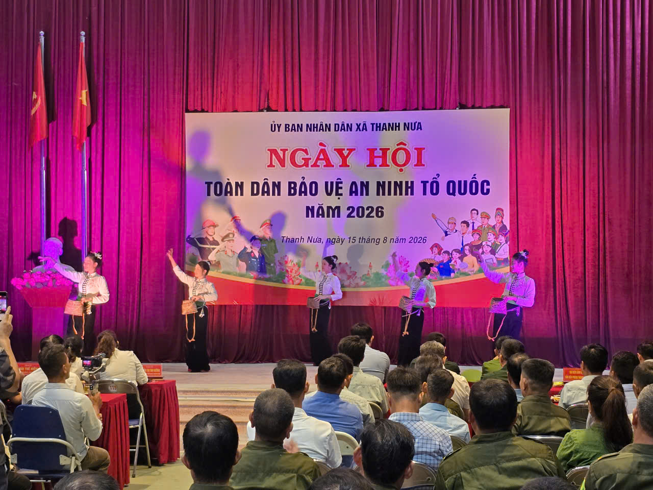 Xã Thanh Nưa tổ chức Ngày hội toàn dân bảo vệ an ninh tổ quốc năm 2026