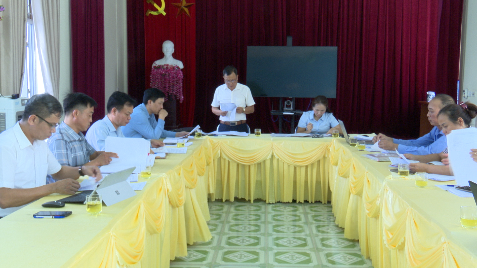 Thường trực hội đồng nhân dân xã Thanh Nưa tổ chức phiên họp tháng 9 năm 2026