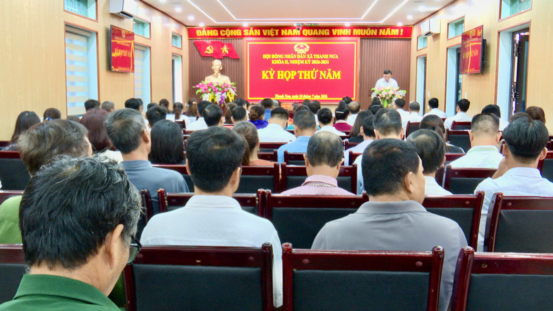 Hội đồng nhân dân xã Thanh Nưa tổ chức kỳ họp thứ 5 (kỳ họp thường lệ giữa năm 2026)
