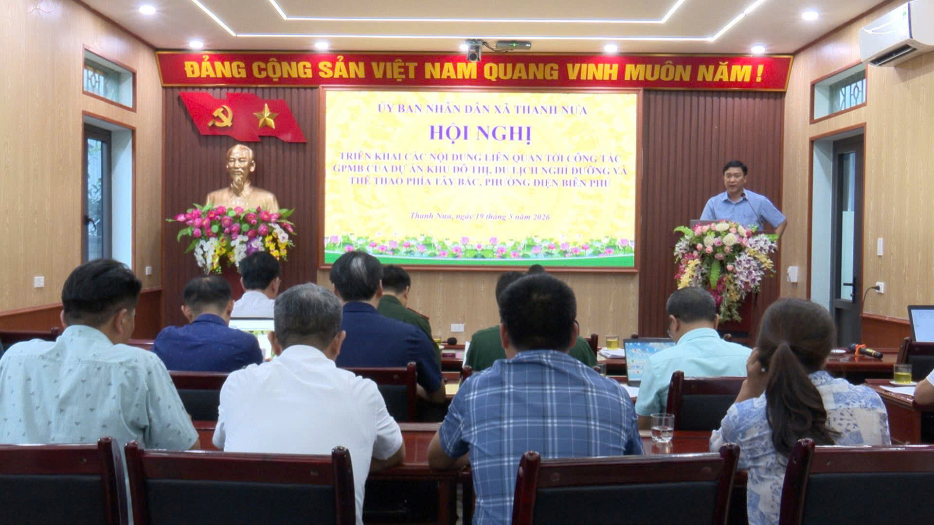 Xã Thanh Nưa triển khai công tác giải phóng mặt bằng dự án khu đô thị mới, du lịch nghỉ dưỡng và dịch vụ thể thao Tây Bắc phường Điện Biên Phủ (giai đoạn 1)