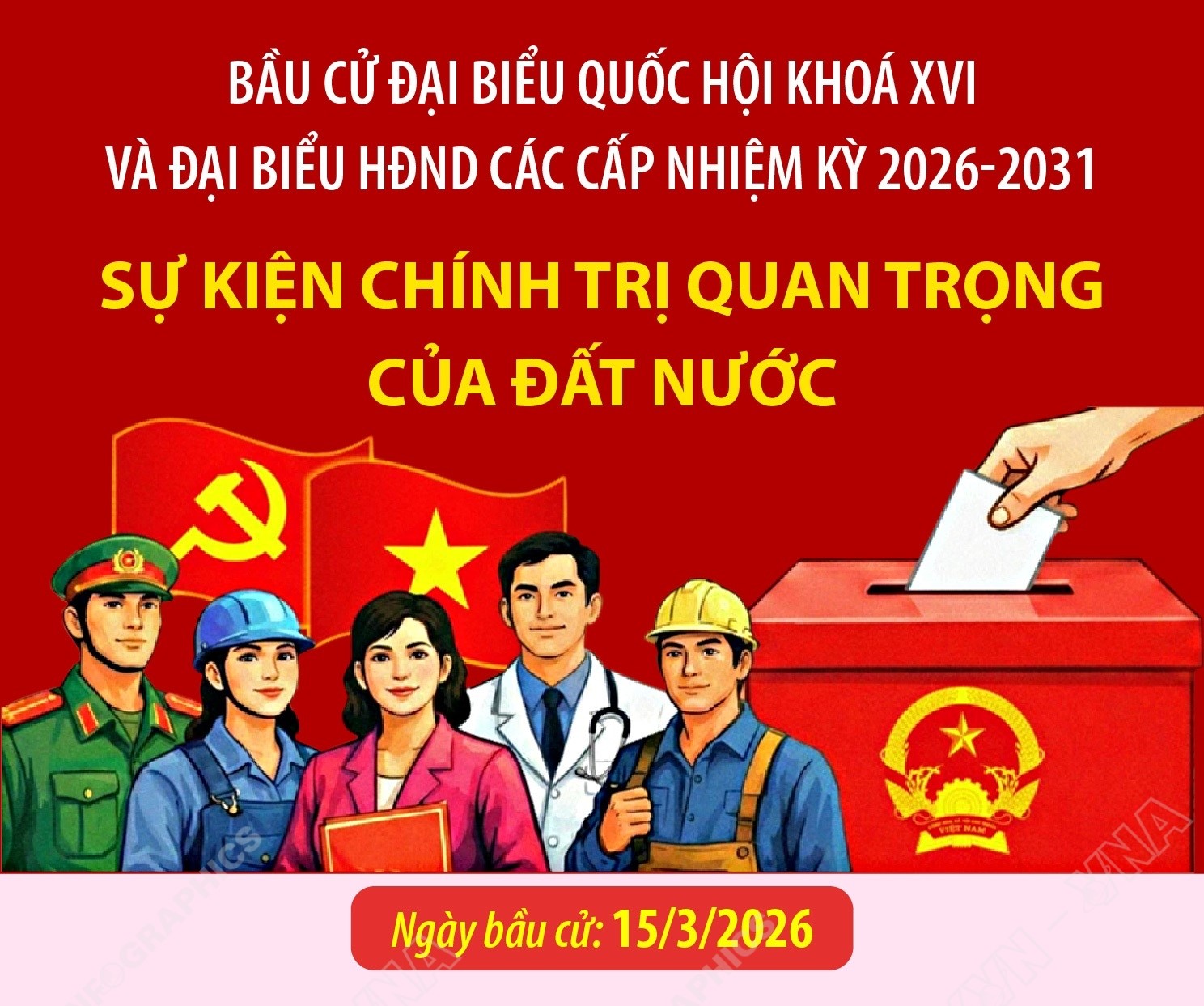 Xã Thanh Nưa sẵn sàng cho ngày Bầu cử Đại biểu Quốc hội và Đại biểu Hội đồng nhân dân các cấp, nhiệm kỳ 2026 - 2031