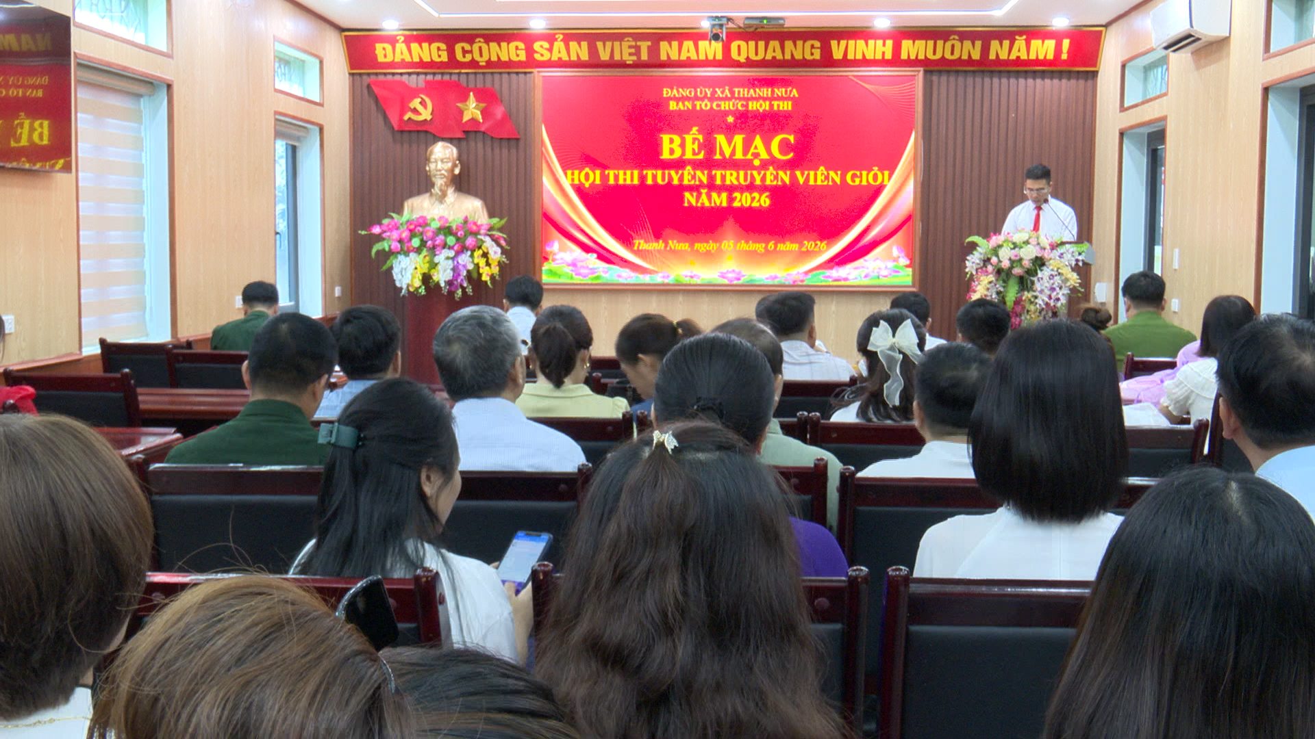 Bế mạc và trao giải hội thi Tuyên truyền viên giỏi xã Thanh Nưa, năm 2026