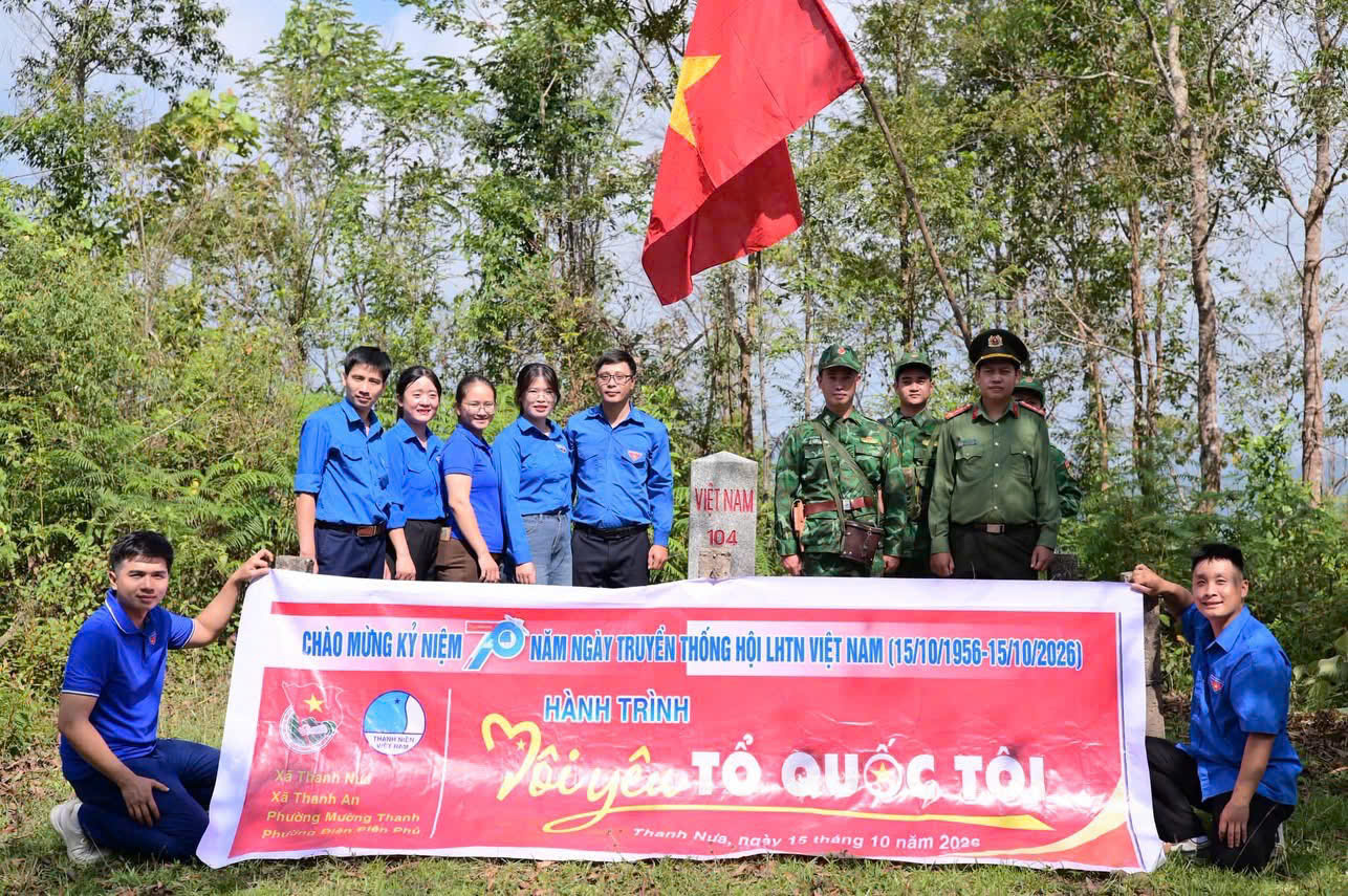 Hành trình tôi yêu Tổ quốc tôi - Tự hào thanh niên nơi biên cương.