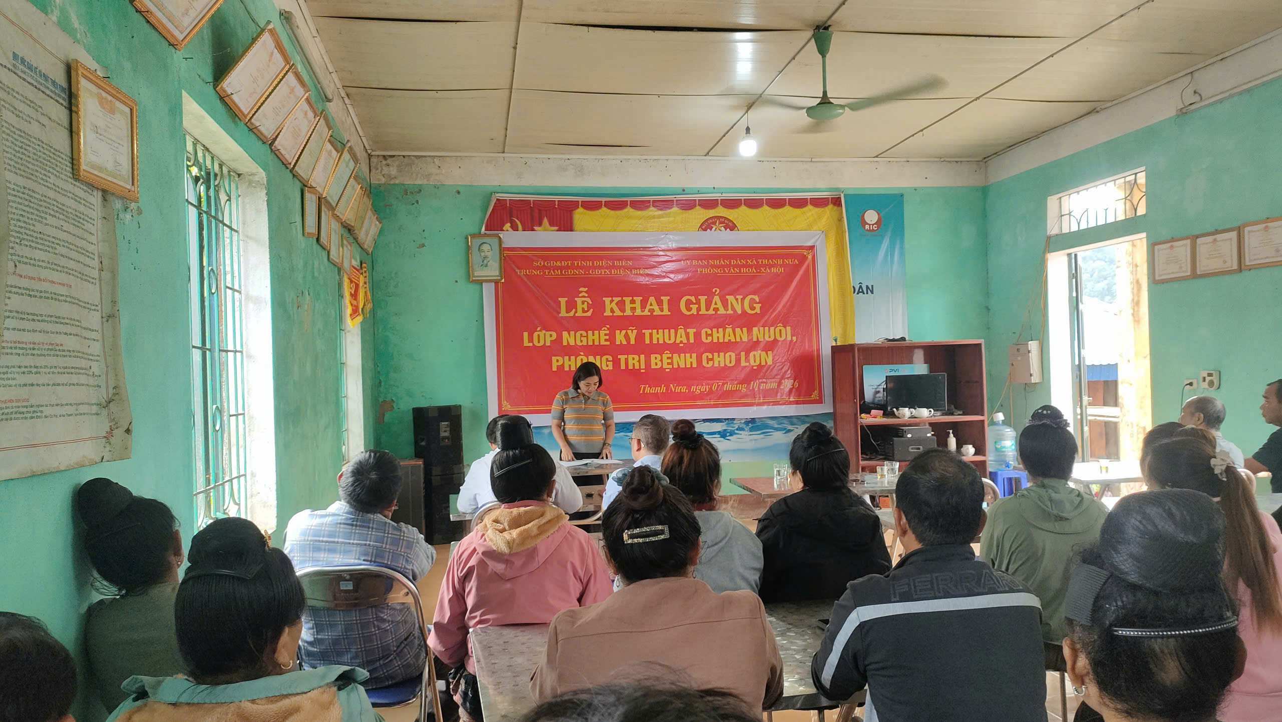 Khai mạc 02 lớp đào tạo nghề cho lao động nông thôn năm 2026